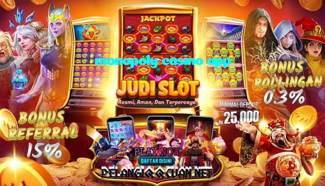 monopoly casino app casino presented on mobile device in Pakistan with slots and live games